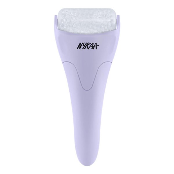 Nykaa Naturals Ice Roller Massage for Face Toning - Reduces Clogged Pores - Improves Absorption - Releases Neck Stiffness - Lavender - 1 pc