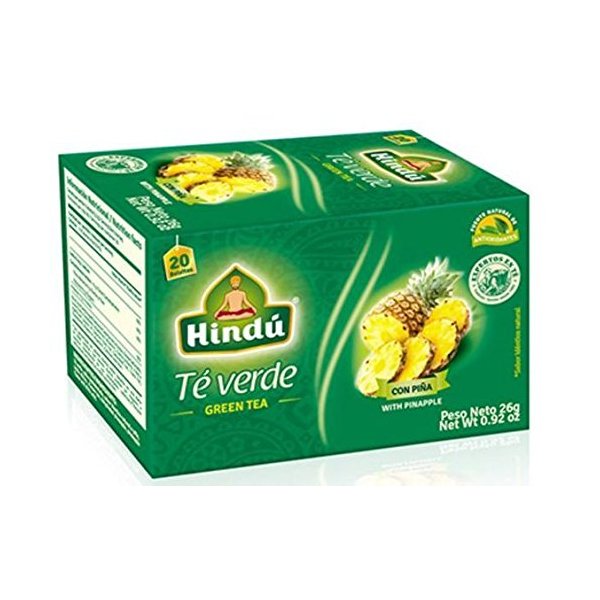 Hindu Green Tea with Pineapple Flavor - (20 count)