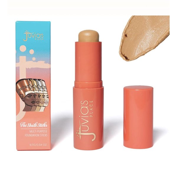Juvia's Place Shade Stick Foundation, Concealer, Contour, Panama, Medium w/Golden Undertone, 34 oz