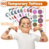 Generic 100PCS Mandala Temporary Tattoos - Indian Decorations Themed Stickers for Boys and Girls Birthday Party Supplies, Decorations, Favors, and Prizes - Cute Gifts, Gold