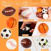 LiYiQ 24Pcs Sports Stress Balls Basketball Soccer Football Stress Ball for Kids 2.36 Inch Baseball Foam Bouncy Balls Bulk Fun Balls Party Favors Sports Party Favors for Kids Classroom Exchange