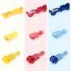 Nilight - 50004R 120 Pcs/60 Pairs Quick Splice Wire Terminals T-Tap Self-stripping with Nylon Fully Insulated Male Quick Disconnects Kit, 2 Years Warranty