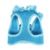 Puppia Vivien Vest Dog Harness Step-in All Season Mesh Cute No Pull No Choke Walking Training for Small Dog, Sky Blue, X-Small