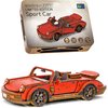 WOODEN.CITY Engineering DIY Wooden Model to Built - Model Car Kits - Premium 3D Wooden Puzzles for Adults - Detailed Model Kits for Enthusiasts and Collectors (Sport Car Model Kit 3D)