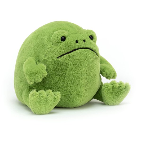 Jellycat Ricky Rain Frog Stuffed Animal, Medium 7 inches | Amphibian Plush Toy | Classic Children's Gift