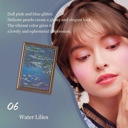 MilleFee Painting Eyeshadow Palette (06 Water Lilies)
