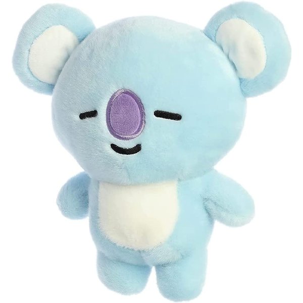 Aurora® Lovable BT21 KOYA Stuffed Animal - Collectible Fun - Delightful Cuteness - Blue 9 Inches