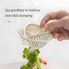 2 Pack Kitchen Sink Strainer,Anti-Clogging Drain Strainer Food Catcher,Reusable Fast Flow and Effective Full Mesh Basket Filters (Gray)