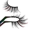 Cat-Eye Lashes Wispy Eyelashes 15mm Fox Eye Lashes Angel Wing Lashes Faux Mink False Eyelashes Natural Look 5 Pairs pack (5P-B27)