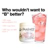 Sufficient-C Abundant-B High-Dose Methyl B-12 and Biotin Pink Lemonade Energy Drink Mix Solution - Flavor w/Function in Each Refreshing sip!