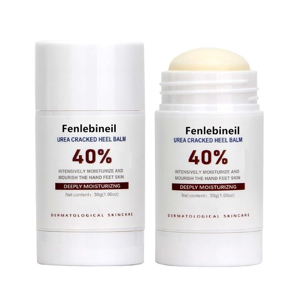 Urea Cream 40 Percent, Urea Foot & Hand Cream for Dry Cracked, Urea Cream Stick, 40 per Urea Lotion for Feet Dead Skin Remover, Softener for Feet Care, Maximum Strength Foot Moisturizer