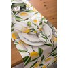 DII Lemon Bliss Tabletop Collection, Table Runner, 14x108