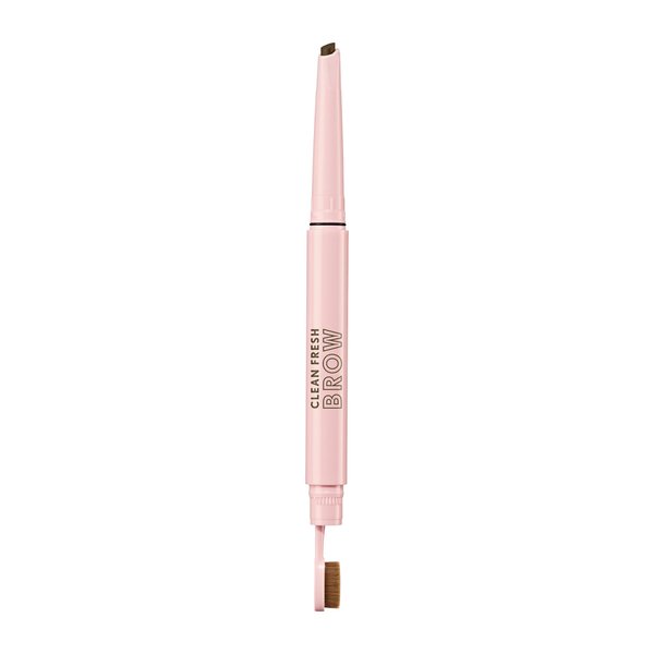 Covergirl Clean Fresh Brow Filler Pomade, 500 Medium Brown, Eyebrow Pencil, Ultra-Precise Tip, Creamy Formula, Highly Pigmented, Soft Matte Finish, Vegan Formula, 0.007oz