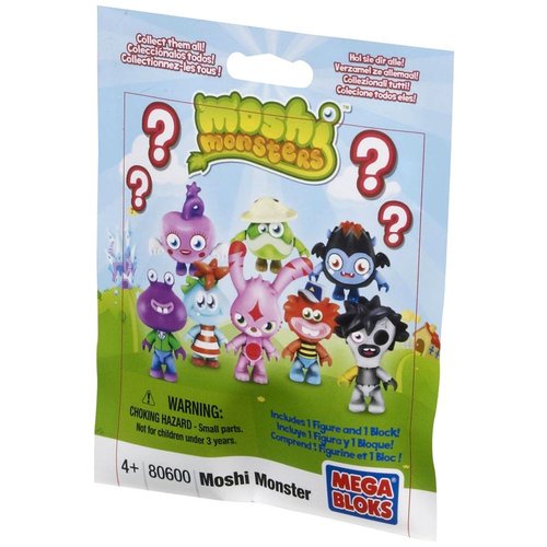 Mega Bloks Moshi Monsters Moshling Blind Packaging Random Figure