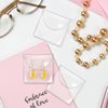 150pcs Single Pocket Coin Sleeves, 3.3 x 2 inch Clear Plastic Coin Holders Coin Collection Holder Single Coin Protector Small Pouches Coin Storage Sleeves for Coins Jewelry