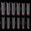 enForten 120PCS Dual Nail Forms C Curve U Shape Nail Gel Nail tips Acrylic Nail System Forms Clear Fake Nail Molds 12 Sizes with Scale