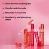 Lamel All-in-One Lip Tinted Plumping Oil - Universal Color & Moisture, Soft Balm for Day & Night Use, Lip Mask&Lip Gloss - Long-Lasting & Scented, Pink Sparkle 402-3ml/0.1fl.oz