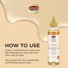 African Pride Moisture Miracle 5 Essential Hair Oils - Contains Castor, Grapeseed, Argan, Coconut & Olive Oil, Seals in Moisture & Adds Shine to Hair, Vitamin E, 8 oz