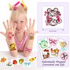 Konsait 50 Sheets Anime Tattoos, Cartoon Mixed Style Cat Tattoos, Individually Wrapped, Watercolor Cat Temporary Tattoos Cat Party Favors Cat Birthday Party Supplies