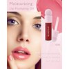 Hydrating Plumping Lip Glow Oil,Shiny Red Clear Lip Gloss Liquid LIpstick,Glow Reviver Fat Lip Oil,Long Lasting Moisturizer Toot Lip Plumper Oil Tint for Dry Lips, Makeup Gift for Women Girl-03