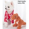 Meyufave Pet Plush Toy Squeaky Dog Toy Dinosaur Bite Resistant Tooth Grinding Soundmaking Dog Chew Toys for Puppy, Small, Middle, Big Dogs
