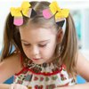 WRBAJIS 2Pcs Back to School Pencil Hair Clips Yellow Bow Hair Barrettes for Women Cute Ribbon Hair Bows Hair Accessories Girls Toddlers for First Day of School Welcome Party Favor