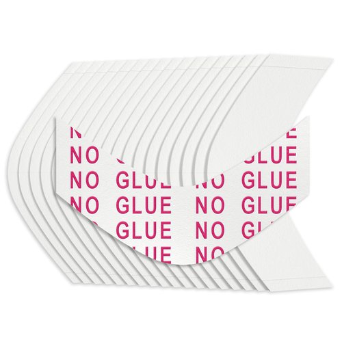 Sunshine Tape No Glue Hairpiece Wig Tape (72 Pieces) - A Curve - Double Sided Adhesive Tape for Toupee Lace Front Wig Strong Hold Waterproof Strips