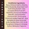 Black Canyon Home and Body Peace Love + Lotion Berry Shortcake & Whipped Cream Scented Natural Hair Conditioner, 16 Oz (2 Pack)