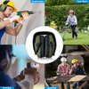 ucho 34dB Slim Noise Shooting Ear Protection for unisex-adult - Special Designed Ear Muffs Lighter Weight & Maximum Hearing Protection, Amygreen