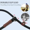 MayPaw Slip Lead Control Leash for Dogs No Pull, 13+ Colors Classic Dog Leash 7FT Pet Leash, 1/4” Rope Leash for Small Medium Animals