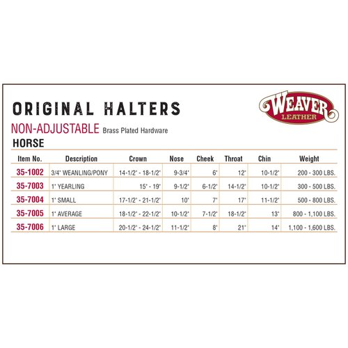 Weaver Leather Original Non-Adjustable Nylon Horse Halter, Small, Purple