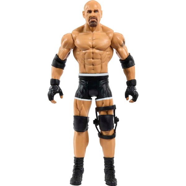 Mattel WWE Goldberg Basic Action Figure, 10 Points of Articulation & Life-like Detail, 6-inch Collectible