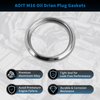 10 Pcs M16 Oil Drain Plug Gaskets Crush Washers Seals Rings Fits for Subaru Outback Legacy Impreza Forester BRZ XV Crosstrek, Replacement for The Part # 803916010, Used for Oil Change