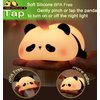 DREAMING MY DREAM Cute Panda Night Light, LED Squishy Novelty Animal Night Lamp, 3 Level Dimmable Nursery Nightlight for Breastfeeding Toddler Baby Kids Decor, Cool Gifts for Kids (Panda Pangda)