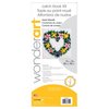 Wonderart Heart Wreath Latch Hook Kit, 12" X 12"