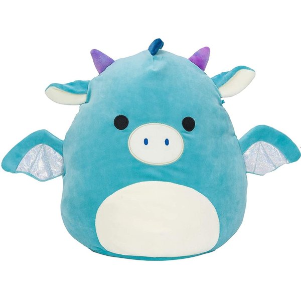 Squishmallow Official Kellytoy Plush Fantasy Creatures Squishy Soft Plush Toy Animals Choose Dragons Bigfoots Unicorns (Tatiana Dragon, 8 Inch)