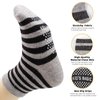 Baby Boy Socks, 12 Pairs Non Slip Toddler Socks Cotton Grip Socks Toddler Socks with Grippers for Baby Boy Infant