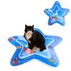 WAURCSY Water Sensory Playmat for Cats Thickened Upgraded Cat Dog Toys Bored Pet Animals Cat Kicker Toys Self Play Mat Interactive Toys Pet Water