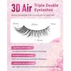 Lash natural wispy eyelashes, Frihappy false eyelashes, Wispy Strips, Faux Mink Lashes, black band lashes, 7 pairs, Frihappy 2024 lashes #Vega