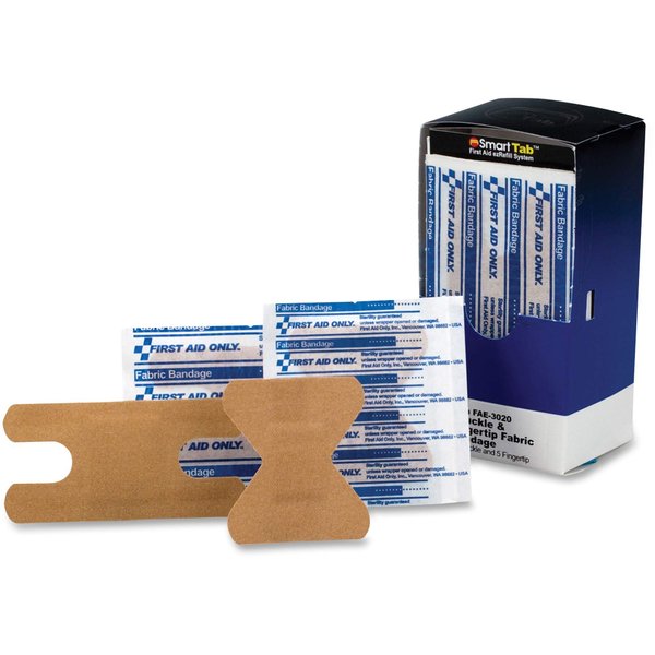 First Aid Only Knuckle & Fingertip Fabric Bandages, 10 Count