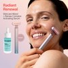 Solawave 4-in-1 Radiant Renewal Wand and Serum Bundle, Face Skincare Wand with Facial Massager, Facial Wand with Renew Complex Serum
