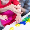 Crayola Washable Finger Paint Set, Toddler Paint Kit, 4 Tubes of Paint, 10 Sheets of Paper, Gift