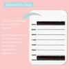 Lash Holder, Lash Pallet For Lash Extensions 8-15Mm Makeup Eyelash Tray Strip Stand Eyelash Extension Hand Plate Lashes Grafting Holder Lash Tile Remover Clip Plastic Board