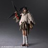 Square Enix Final Fantasy VII Remake Intergrade: Yuffie Play Arts Kai Action Figure W 4.57" x D 2.64" x H 10.08"