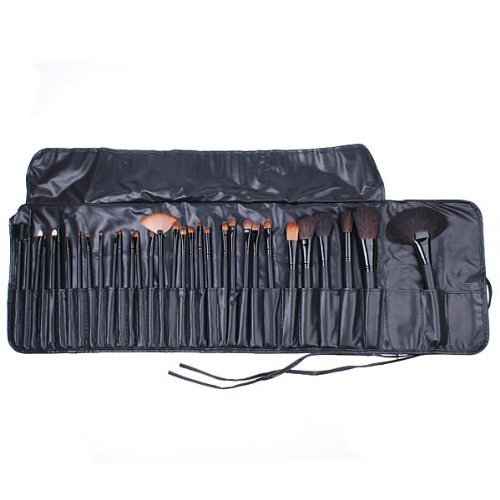 32 PCS Makeup Brush Set + Black Pouch Bag Science Purchase