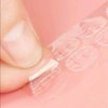Ivtor 10 Sheets Waterproof Breathable Jelly Double Sided Nail Adhesives,Press on Nails Sticky Tabs Nail Glue Sticker