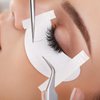 12 Rolls Eyelash Tape, 0.4cm Ultra-Narrow Adhesive Eyelash Extension Tape, Breathable Micropore Fabric Tape for Eyelash Extension Supplies, 0.15" x 10 Yard Each Roll (White)
