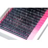 Eyelash Extensions C Curl 12mm Mixed Single Mink Lash Tray With Eyelash Glue and Tweezer, supplies Individual Eyelashes Salon Use Black Mink False Lashes