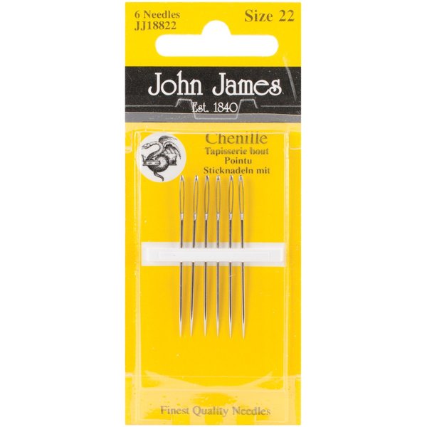 Chenille Hand Needles-Size 22 6/Pkg