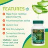 Aloe Life - Aloe Gold Tablets, Immune Support & Healthy Herbal Bitters, Supports Proper Digestion, Promotes Energy & Body Wellness, Certified Organically Grown Whole Leaf Aloe Vera Leaves (30 Tablets)